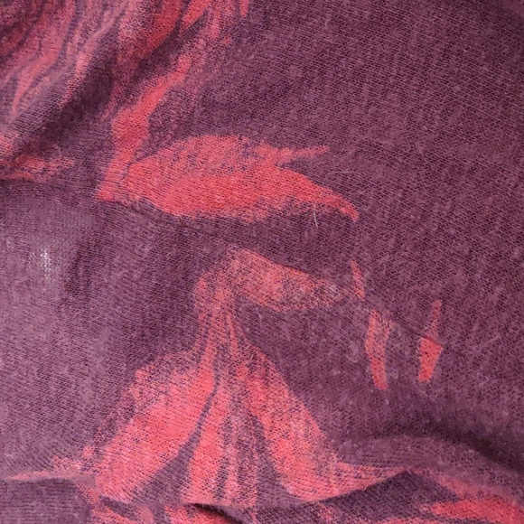 VERY USED LUCKY BRAND FLORAL SHORT SLEEVE PINK AND PURPLE SIZE 2X - Picture 16 of 16